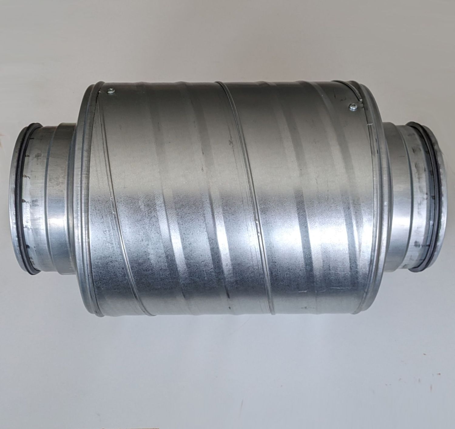 Rohrschalldämpfer 160 mm - Isolierung 50 mm - Länge 300 mm