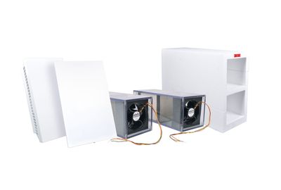 mfh-systems Komplettset AIRUNIT GEMINI (Inkl. Rohbauset 500, Installationsset, Außenhaube weiß, Innenblende weiß) mfh-systems Komplettset AIRUNIT GEMINI (Inkl. Rohbauset 500, Installationsset, Außenhaube weiß, Innenblende weiß)