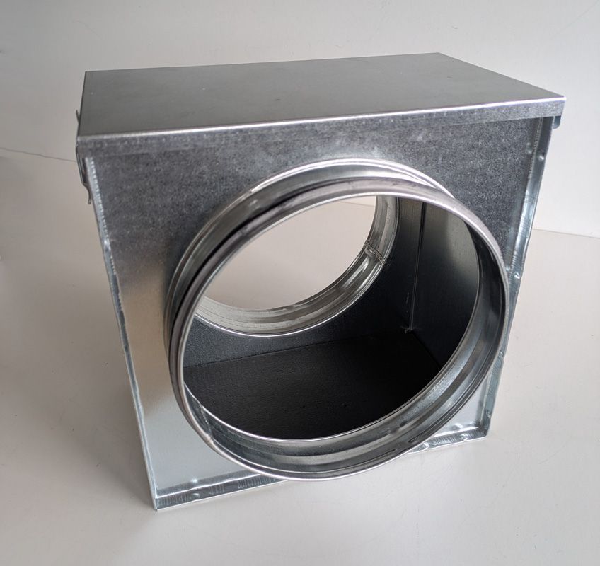 Filterbox für Filtereinsatz G3, G4 oder M5 100 125 160 200 250 315 mm