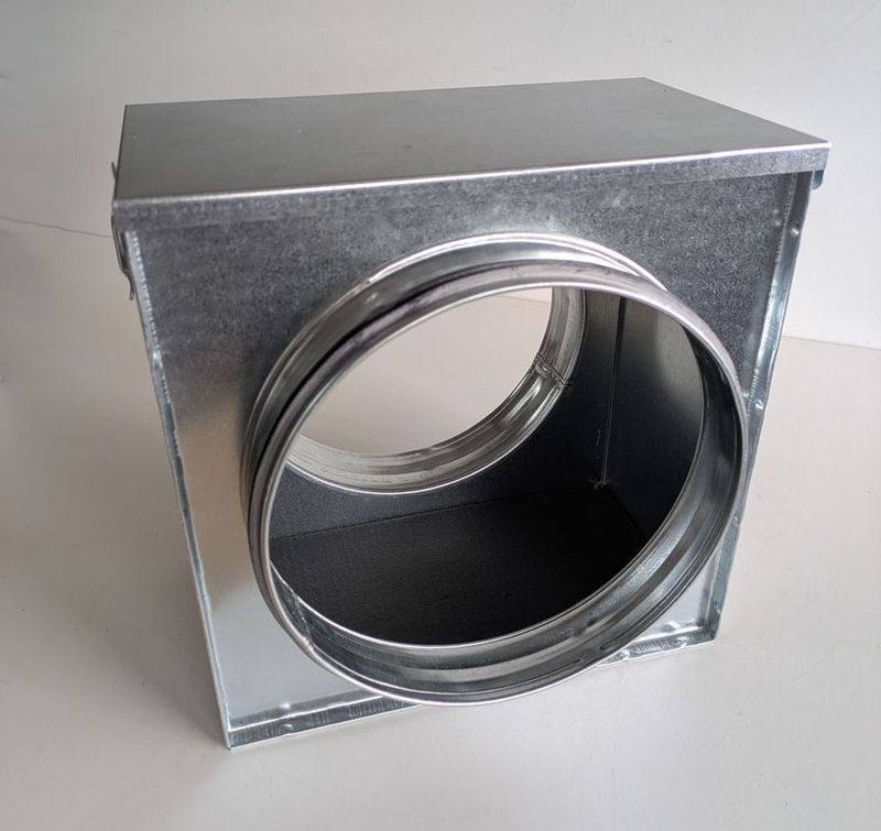 Filterbox für Filtereinsatz G3, G4 oder M5 100 125 160 200 250 315 mm Filterbox für Filtereinsatz G3, G4 oder M5 100 125 160 200 250 315 mm