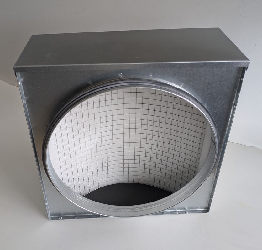 Filterbox für Filtereinsatz G3, G4 oder M5 100 125 160 200 250 315 mm
