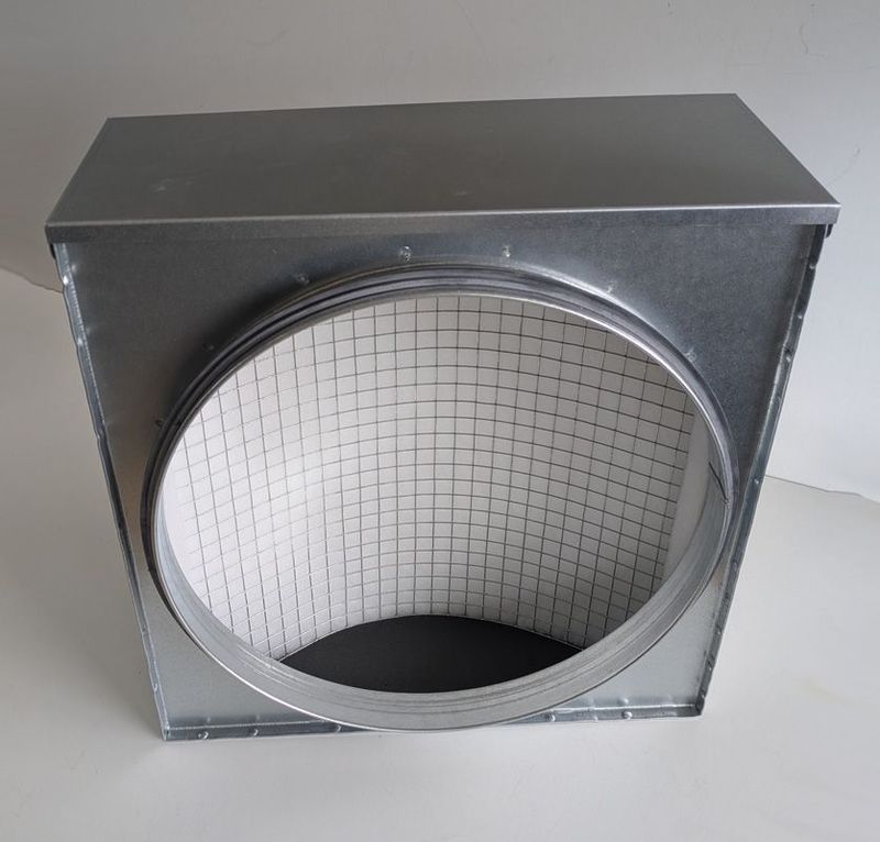 Filterbox für Filtereinsatz G3, G4 oder M5 100 125 160 200 250 315 mm