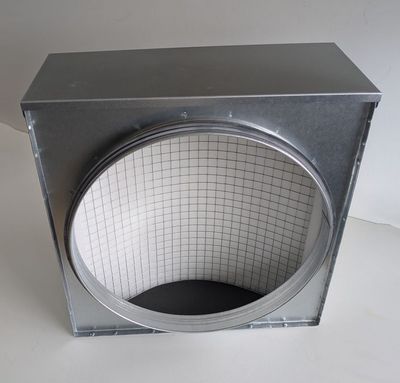 Filterbox für Filtereinsatz G3, G4 oder M5 100 125 160 200 250 315 mm Filterbox für Filtereinsatz G3, G4 oder M5 100 125 160 200 250 315 mm