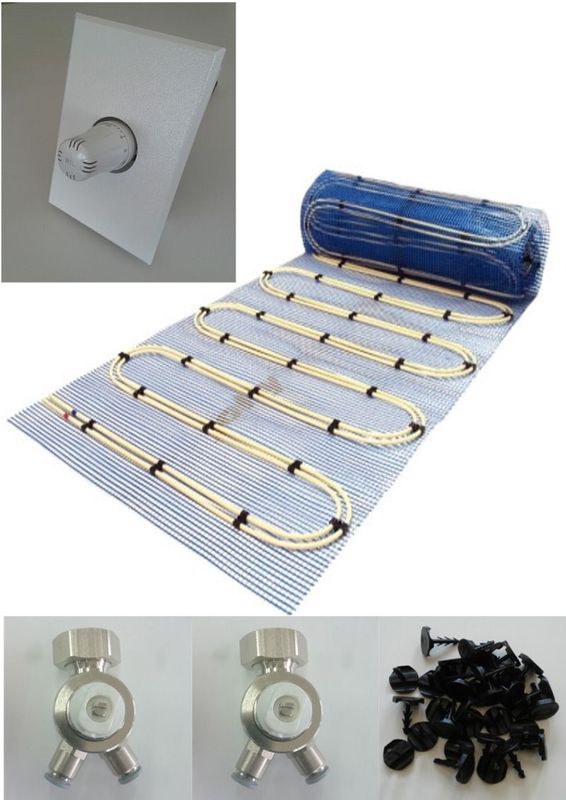 Jollytherm Warmwasser Fußbodenheizung Fliesenheizung Dünnbett 2,5 m² bis 20 m² Jollytherm Warmwasser Fußbodenheizung Fliesenheizung Dünnbett 2,5 m² bis 20 m²