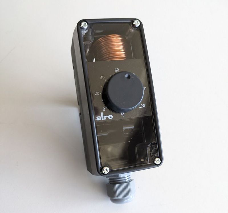 Alre Tauchthermostat RTKSA-000.200 mit Tauchhülse 100mm