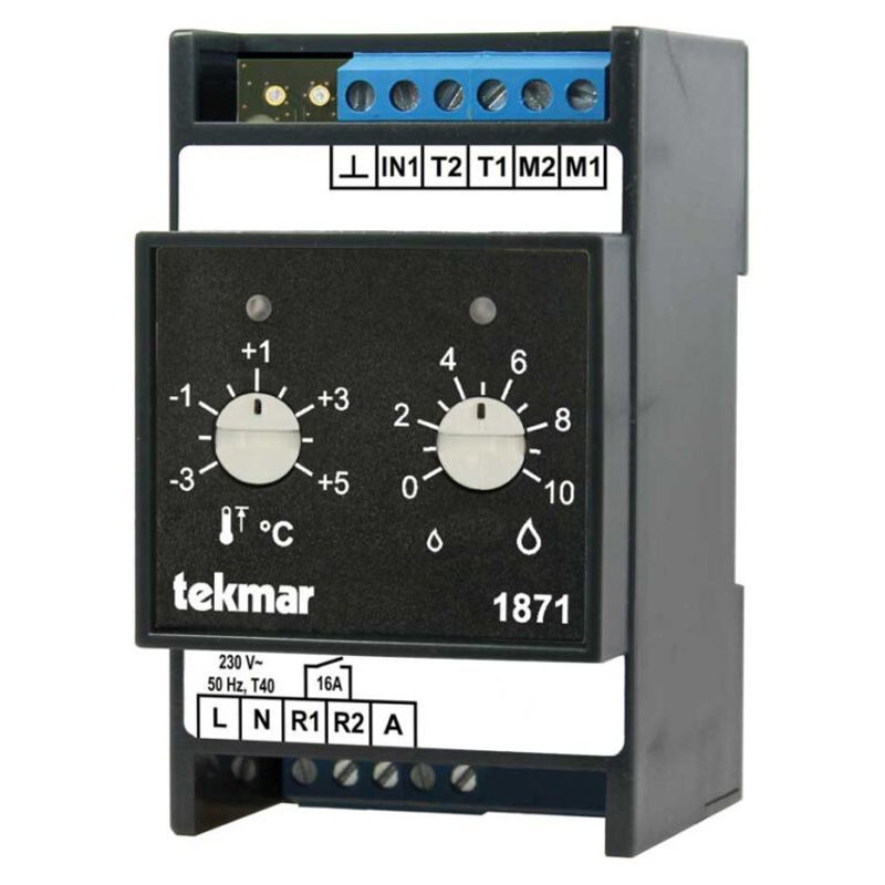 Tekmar Eis- und Schneemelder Einzelgerät 1871-ESM für den Sensortyp 3354