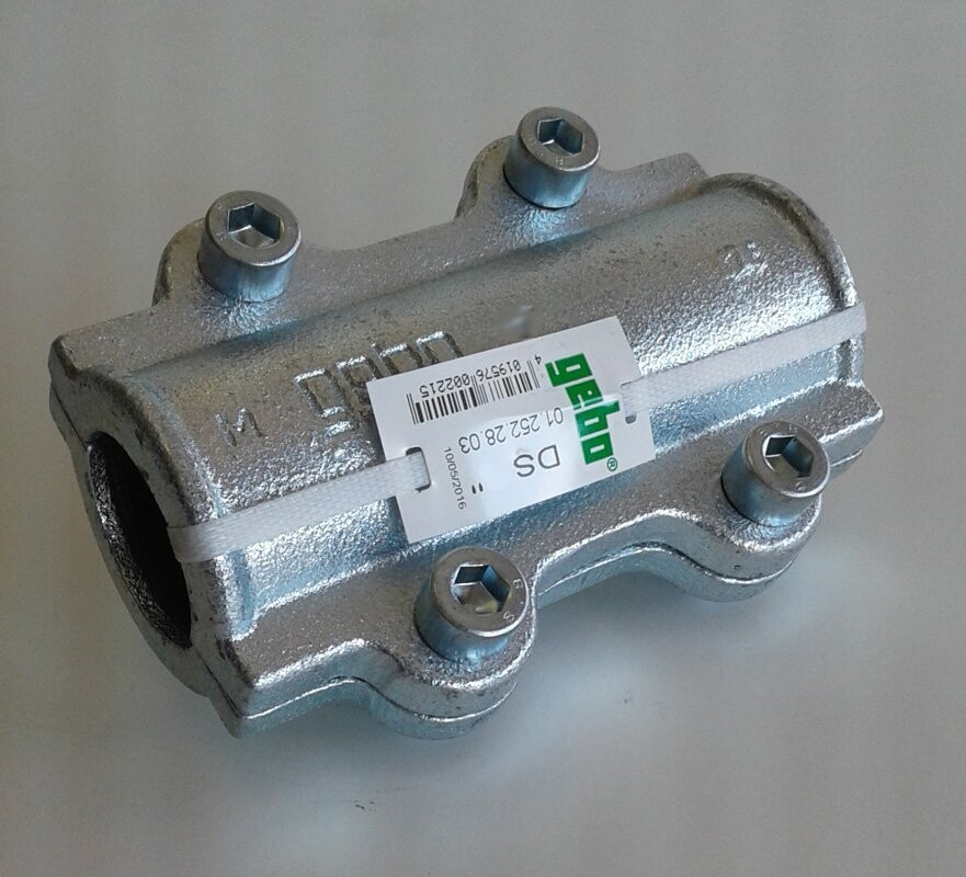 Gebo Reparaturschelle Dichtungsschelle Typ REP ½“ bis 2 Gebo Reparaturschelle Dichtungsschelle Typ REP ½“ bis 2"