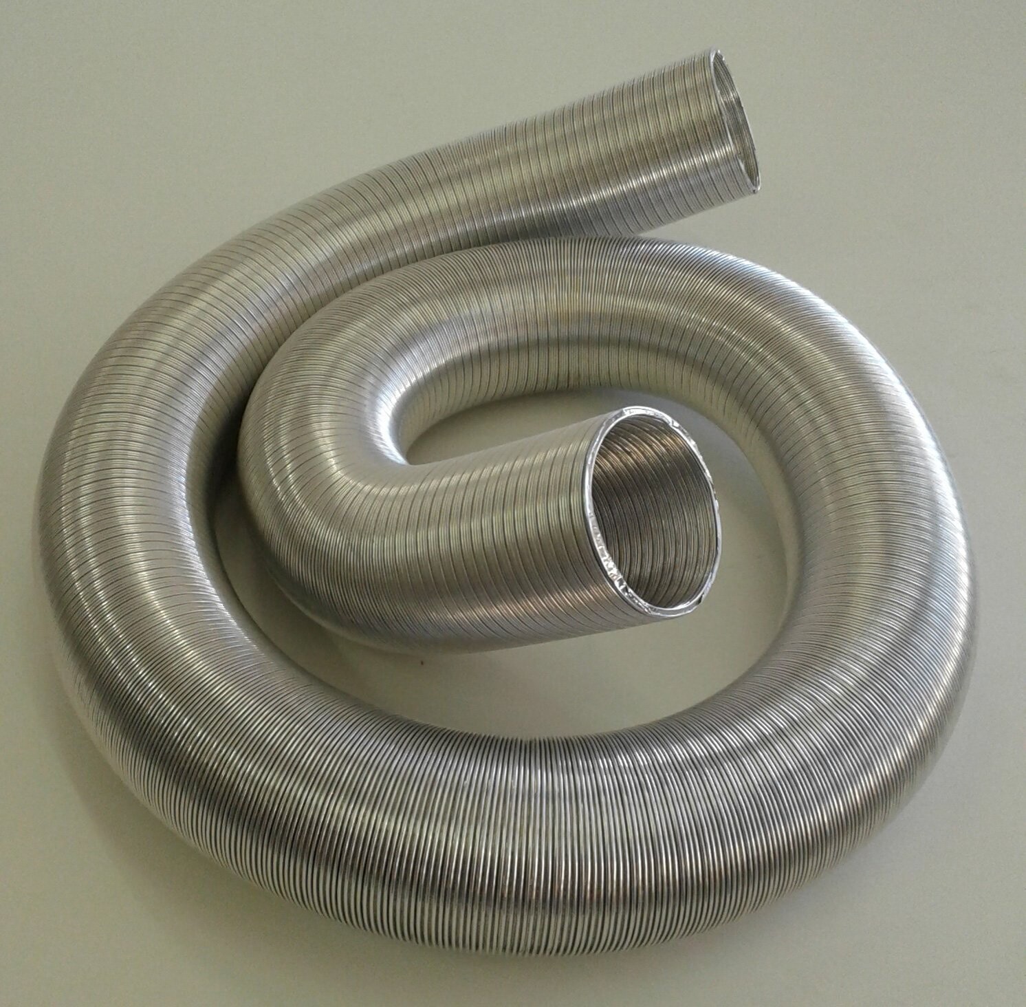 Alu-Flexrohr 2-lagig LAFS2 Länge 5 m DIN 4102 Klasse A1 Alu-Flexrohr 2-lagig LAFS2 Länge 5 m DIN 4102 Klasse A1