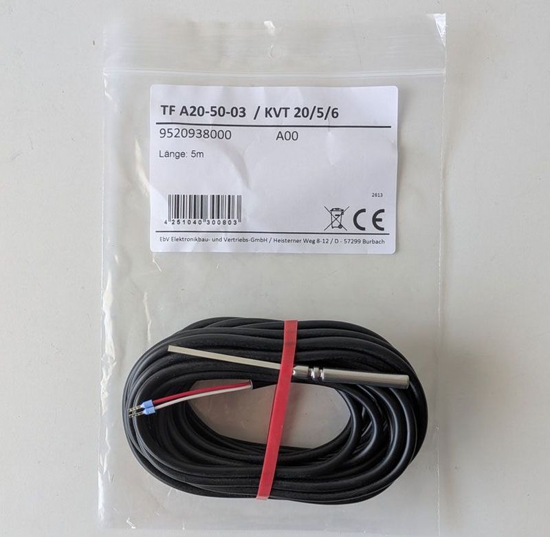 EBV Tauchfühler TF A20-20-03 (KVT 20/2/6) - Länge 2m EBV Tauchfühler TF A20-20-03 (KVT 20/2/6) - Länge 2m