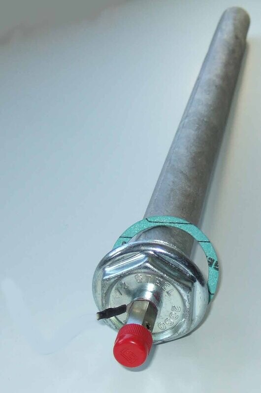 Schnelltest Magnesiumschutzanode Opfer-Stabanode 5/4 Schnelltest Magnesiumschutzanode Opfer-Stabanode 5/4" Länge 500mm mit Dichtung