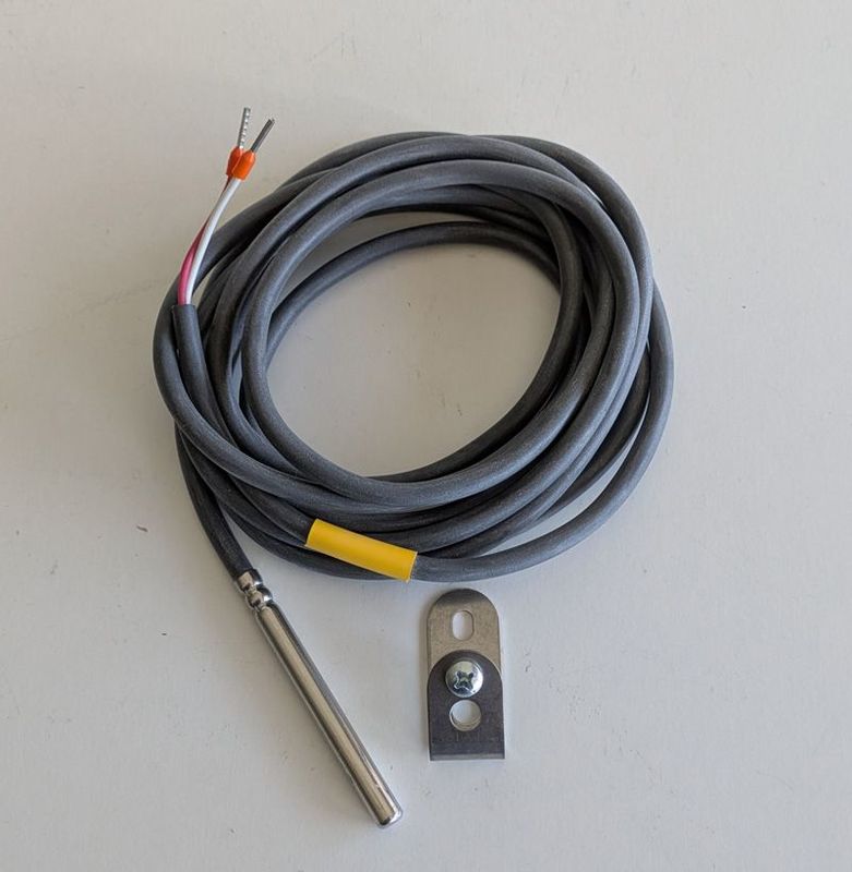 EBV Kollektorvorlauffühler PT1000 2,5/6 - Länge 2,5m​