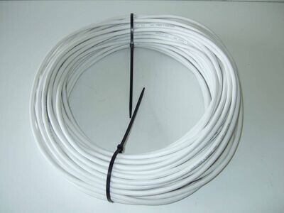 Silikonkabel weiß H05SS-F 2x1,0 Silikonleitung Silikonkabel weiß H05SS-F 2x1,0 Silikonleitung