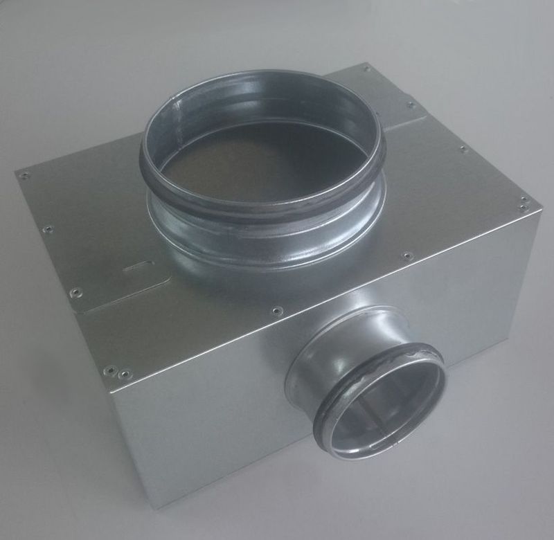 Ventilumlenkstück ARSYS90-VA-1-125 Zuluft + Abluft Ventile 125mm Lüftung Rohr 90mm Ventilumlenkstück ARSYS90-VA-1-125 Zuluft + Abluft Ventile 125mm Lüftung Rohr 90mm