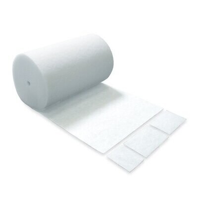 Luftfiltermatte M5 25mm Matte Rolle Vlies Temperatur bis 130°C Luftfiltermatte M5 25mm Matte Rolle Vlies Temperatur bis 130°C