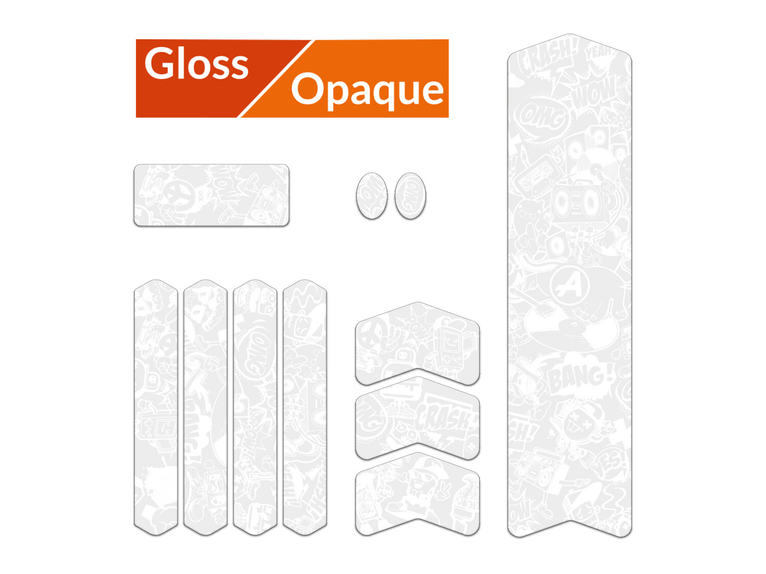 Frame Guard Protection M Comics White, Material: Gloss