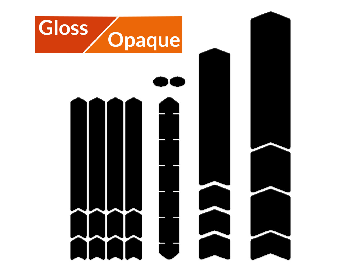 Frame Guard Protection L Black, Material: Gloss