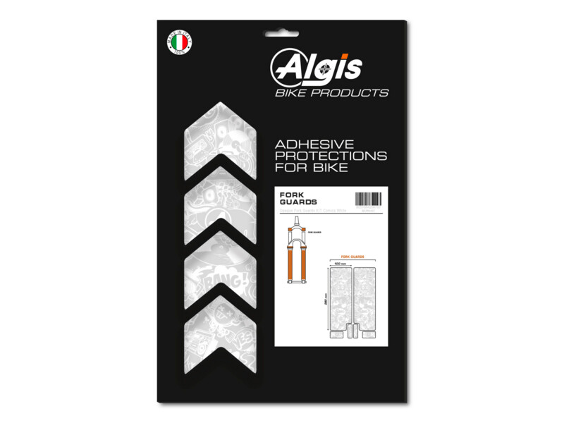 Fork Guards Protection Comics White