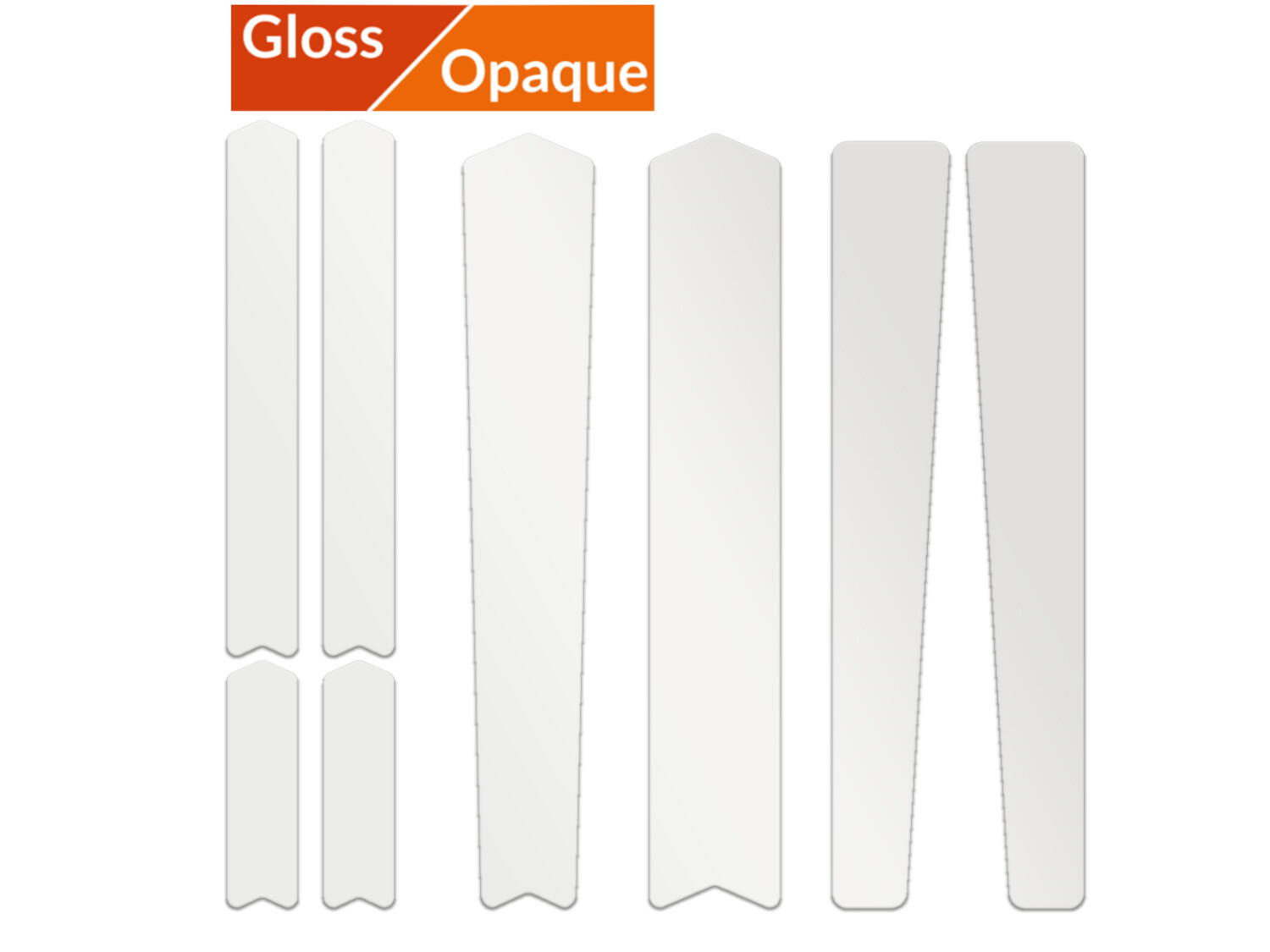 Gravel/Road Guards Protection Clear, Material: Gloss