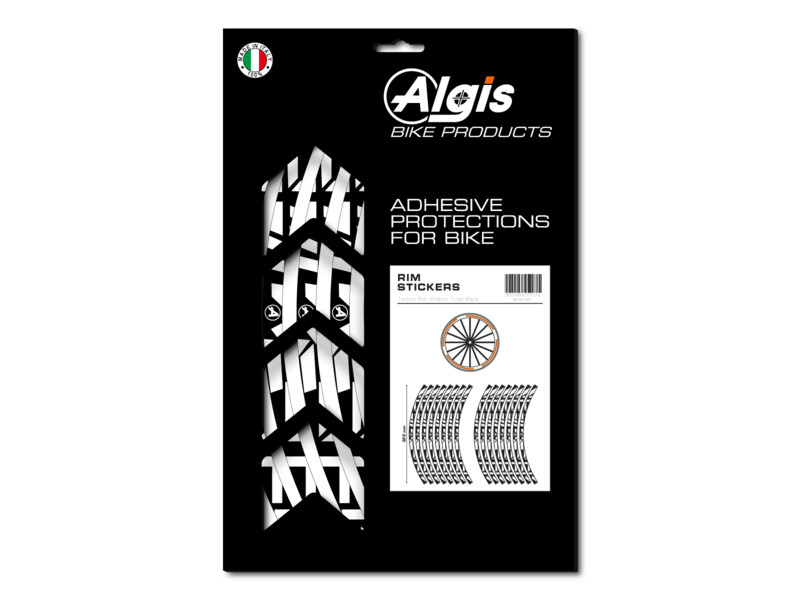 Rim Stickers Tribal Black