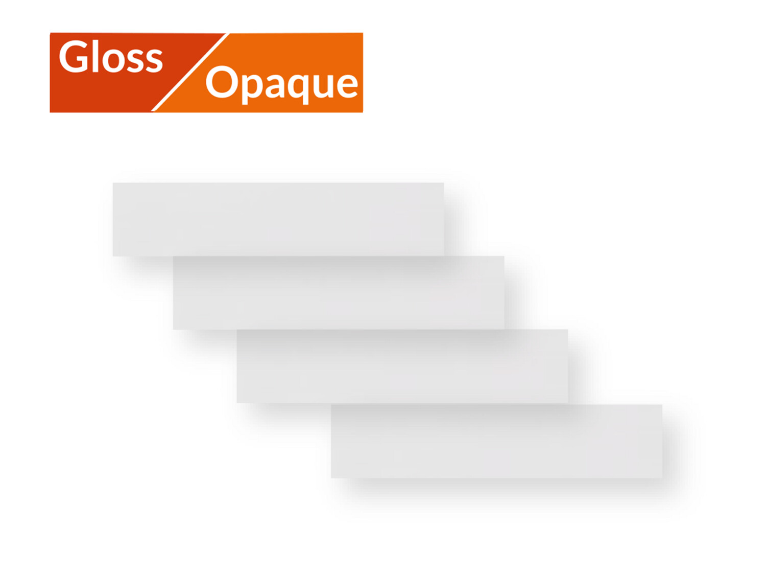 Adesivi per protezioni telaio, Finitura: Gloss