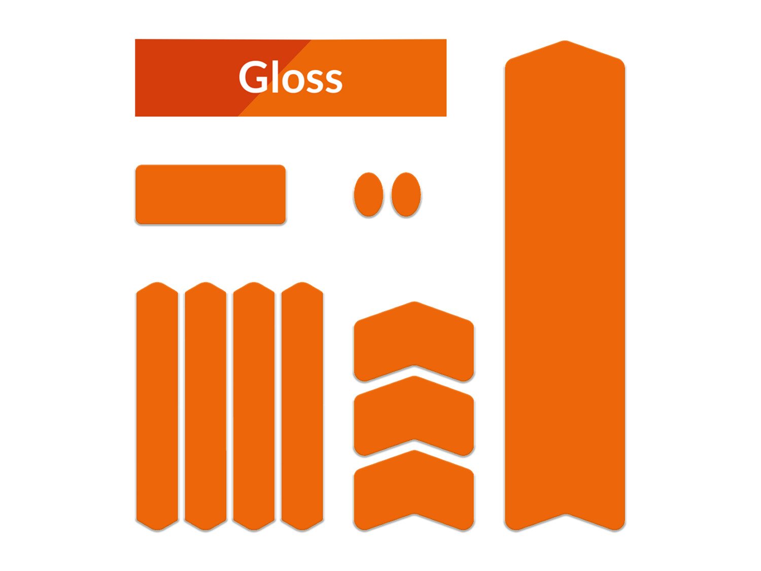 Frame Guard Protection M Orange, Material: Gloss