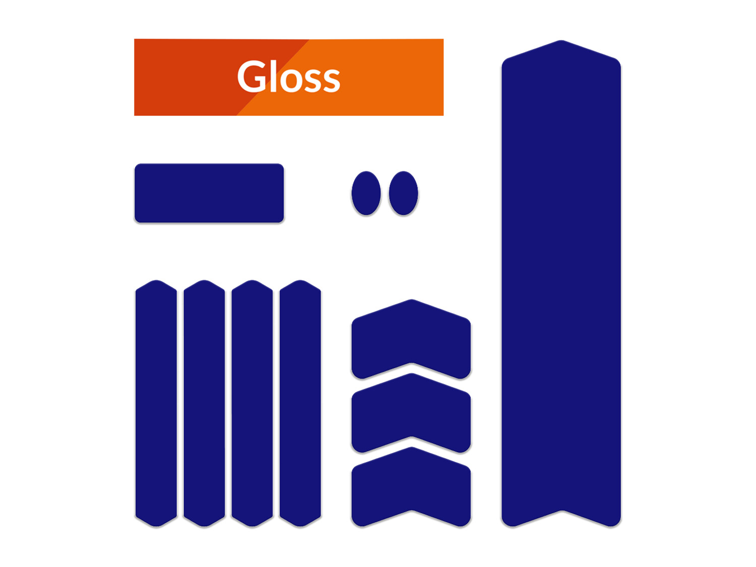 Frame Guard Protection M Blue, Material: Gloss