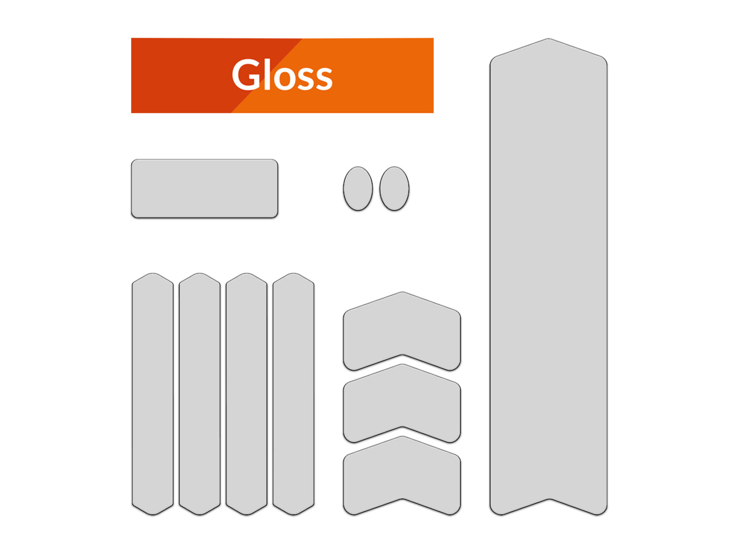 Frame Guard Protection M Silver, Material: Gloss