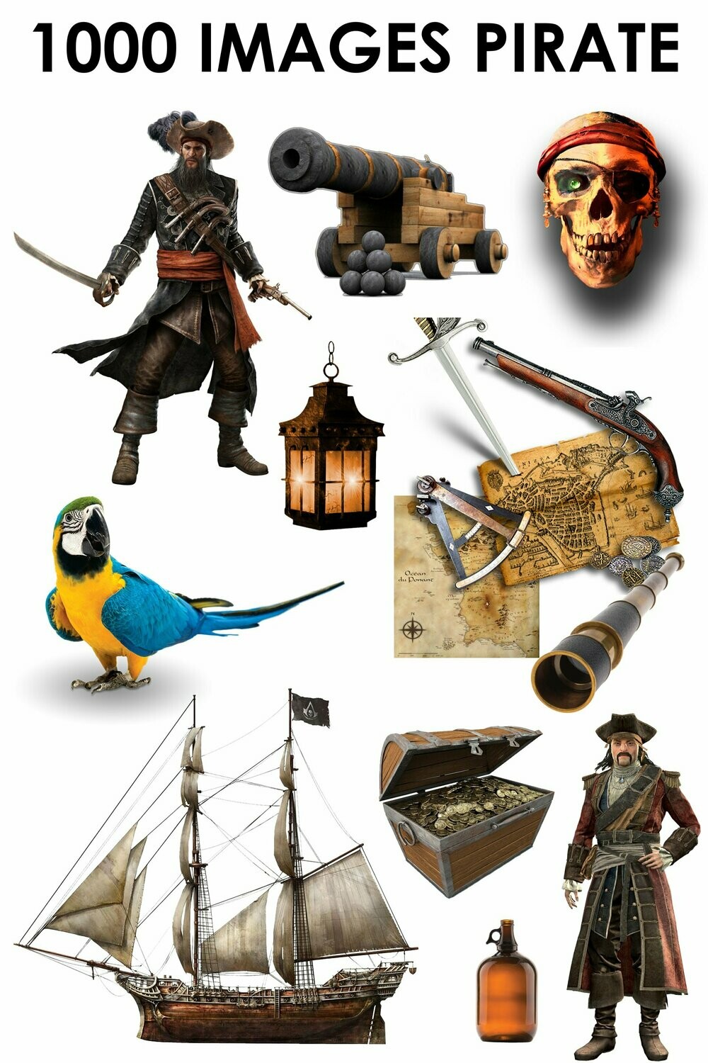 E. PACK PIRATE 1000 PNG
