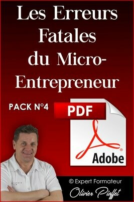 PDF C0406 - Les Erreurs fatales du Micro-entrepreneur - Nouvelle Version 2024