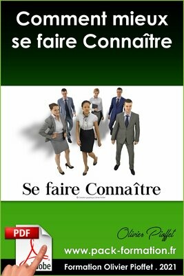 PDF 01.16. Comment mieux se faire connaître