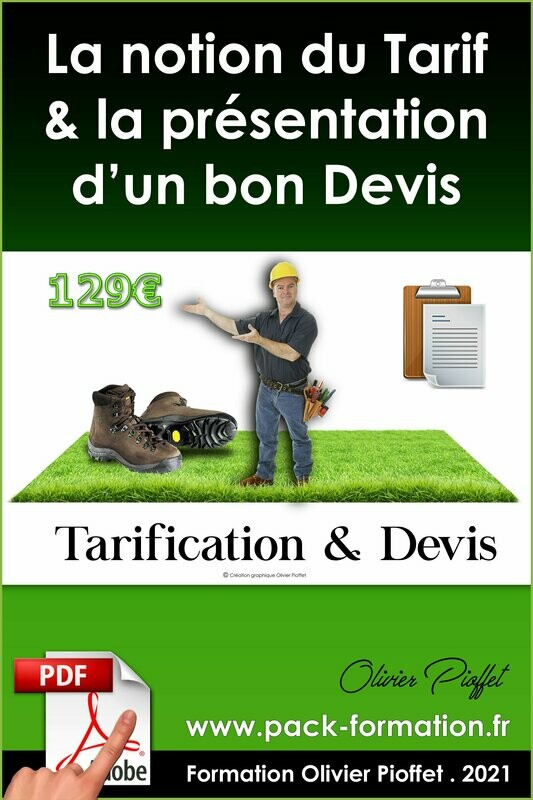 PDF 01.20. La notion du tarif & du devis