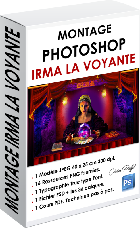 PACK MONTAGE PHOTOSHOP IRMA LA VOYANTE