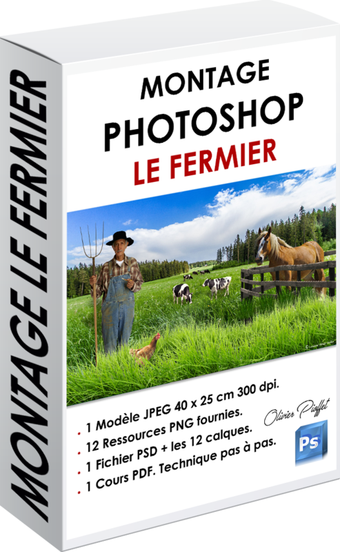 PACK MONTAGE PHOTOSHOP LE FERMIER