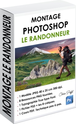 PACK Montage Photoshop Le Randonneur