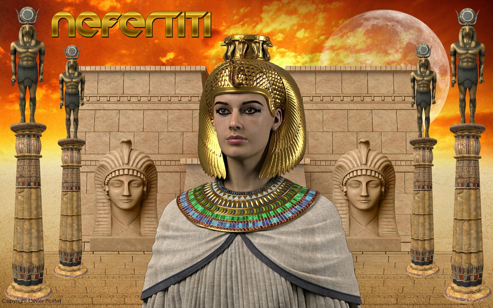 PACK Montage Photoshop Nefertiti