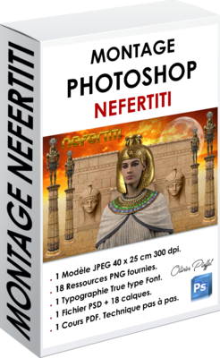 PACK Montage Photoshop Nefertiti