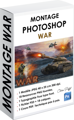 PACK Montage Photoshop War