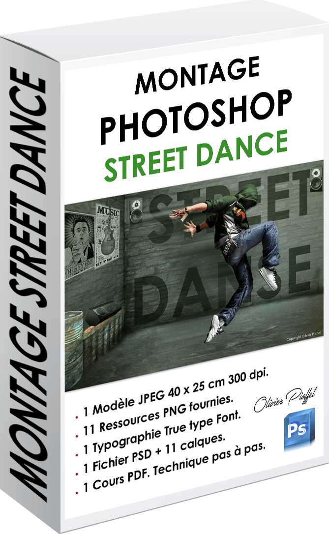 Pack Montage Photoshop Street Dance