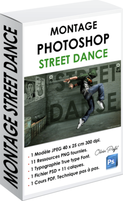 Pack Montage Photoshop Street Dance