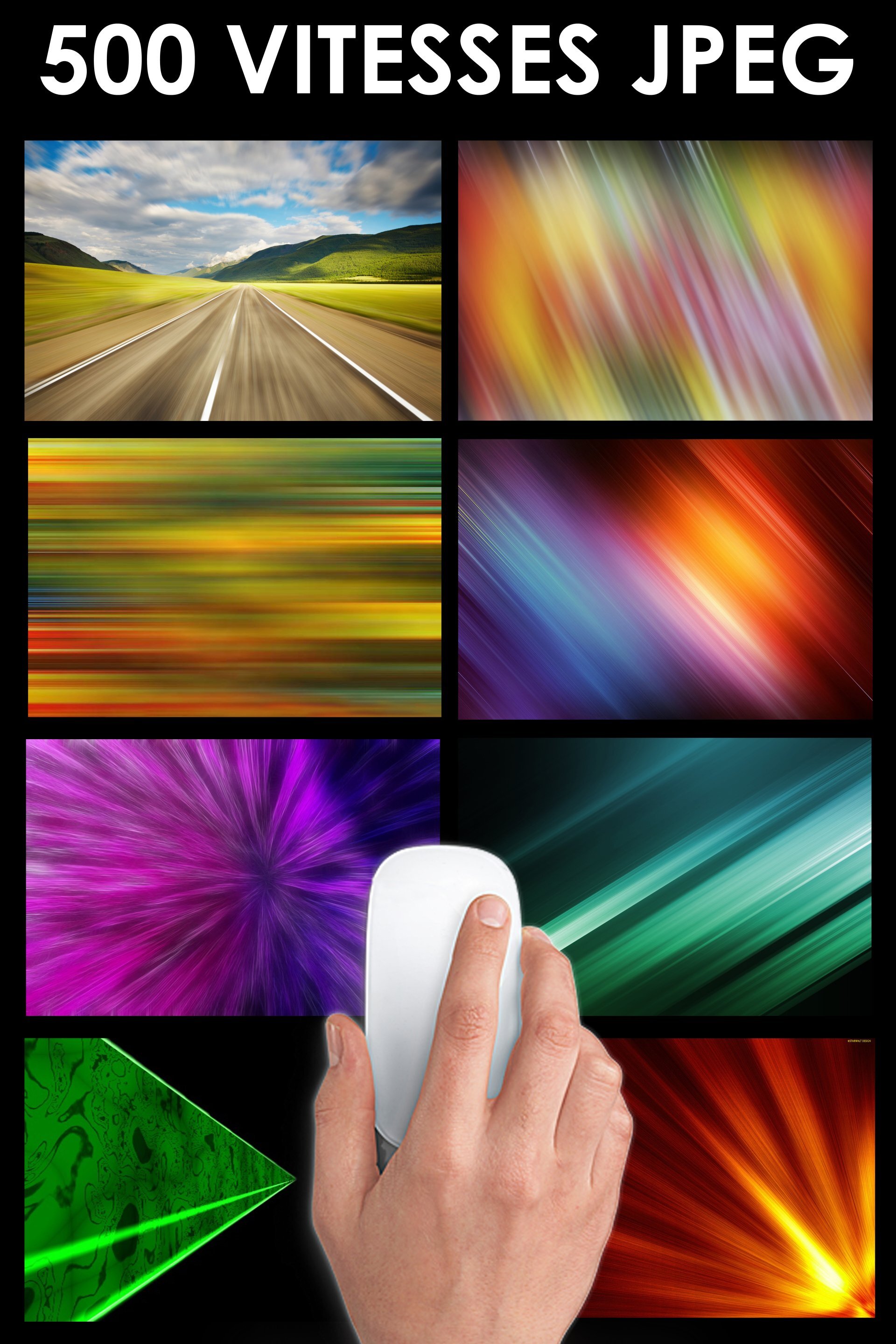 A. PACK 500 VITESSES JPEG