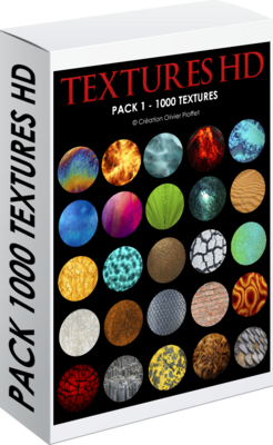 A. PACK TEXTURES 1000 JPEG
