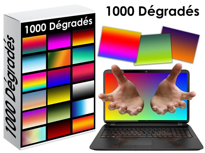 A. PACK DÉGRADES 1000 JPEG