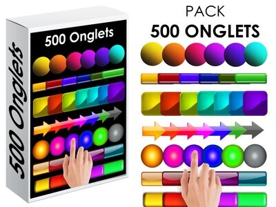 A. PACK ONGLETS 500 PNG