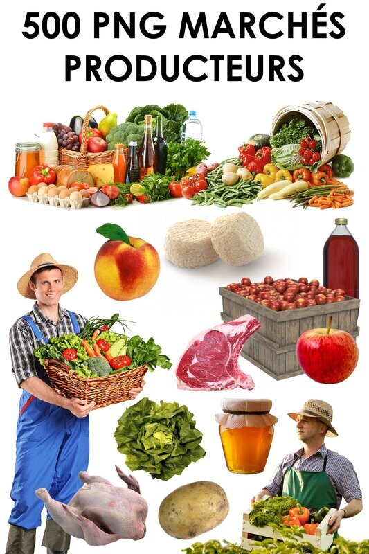 E. PACK MARCHÉS PRODUCTEURS 500 PNG