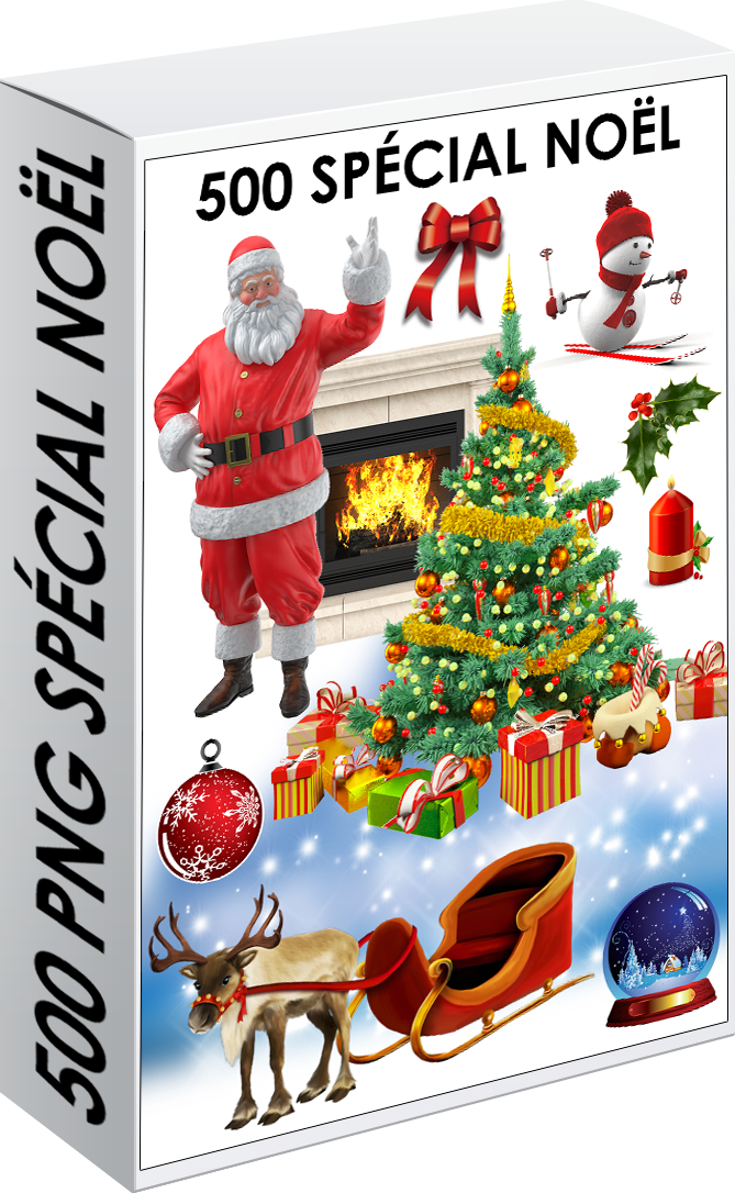 E. PACK SPÉCIAL NOEL 500 PNG