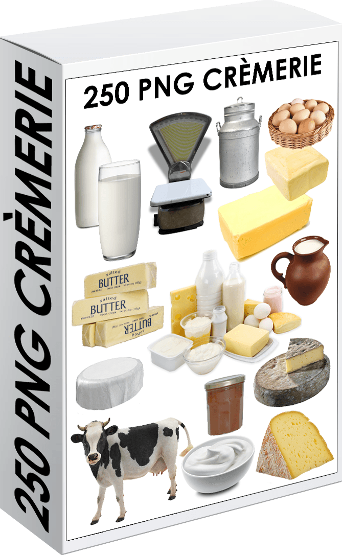 E. PACK CRÈMERIE 250 PNG