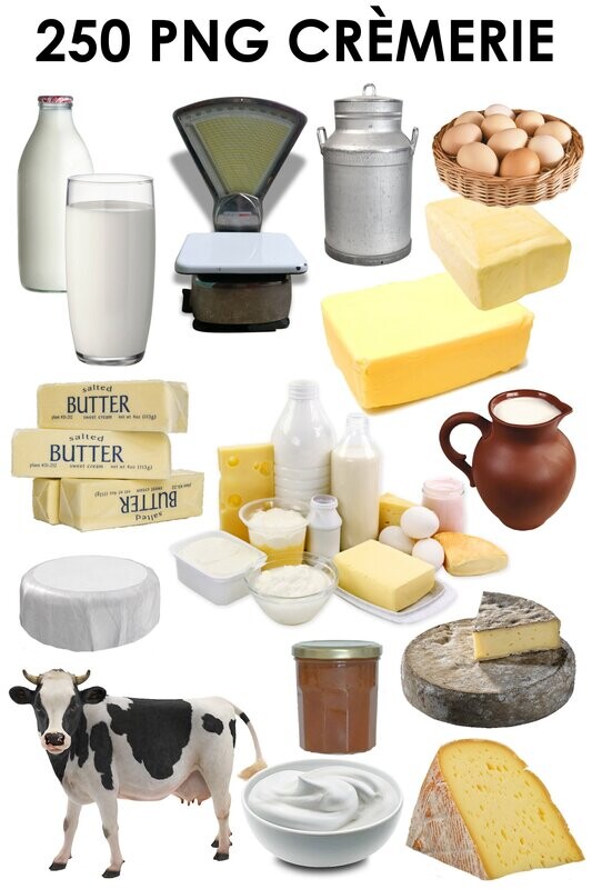 E. PACK CRÈMERIE 250 PNG