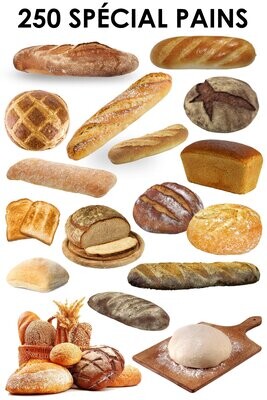 E. PACK SPÉCIAL PAINS 250 PNG