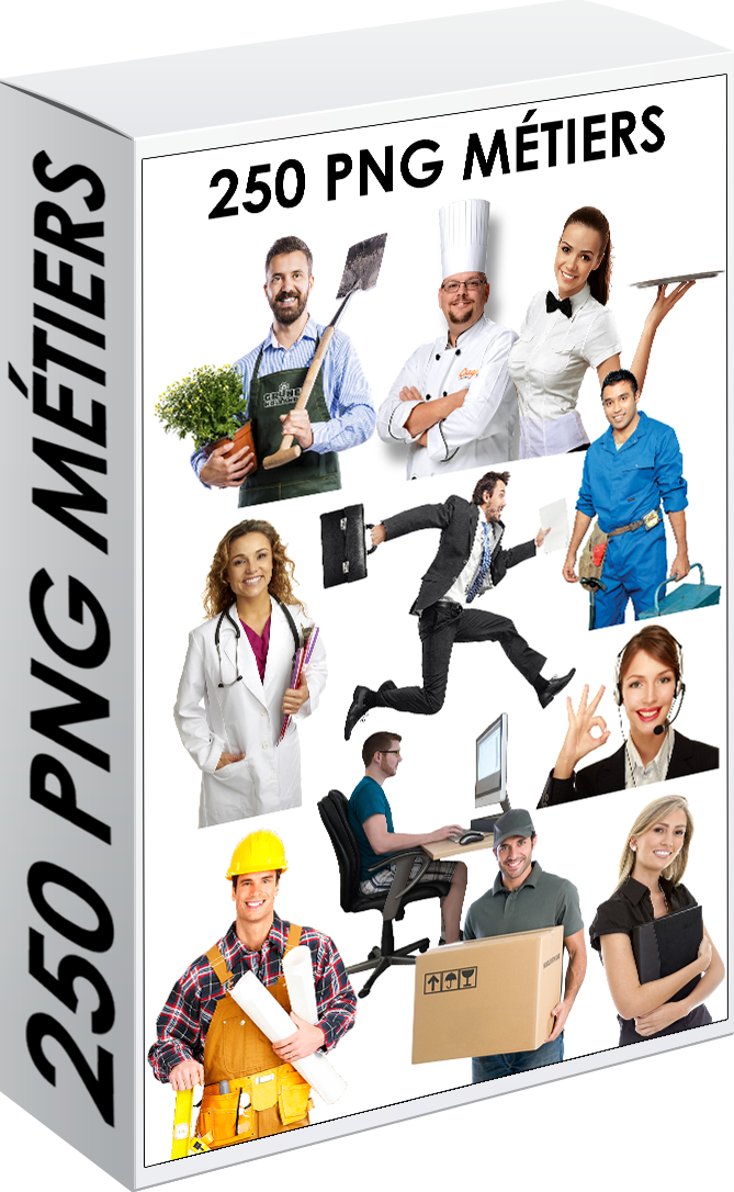 E. PACK MÉTIERS 250 PNG