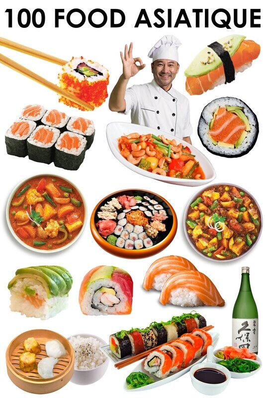 E. PACK FOOD ASIATIQUE 100 PNG